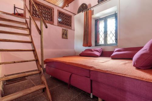 Voodi või voodid majutusasutuse Palmento House Amazing View and Private Mini SPA toas