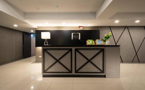 Kuchyň nebo kuchyňský kout v ubytování Wish Hotel