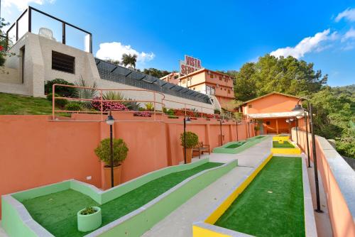 Bazén v ubytování Hotel Refúgio Vista Serrana nebo v jeho okolí