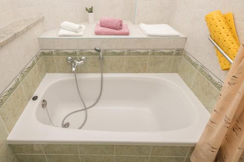 Koupelna v ubytování Villa Ivka