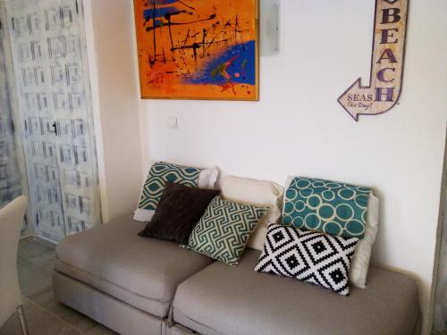 Χώρος καθιστικού στο Apartament S&R, Sea and Relax