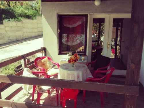 Un balcón o terraza de Apartmani Janković