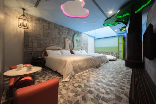 Chen He Motelにあるベッド