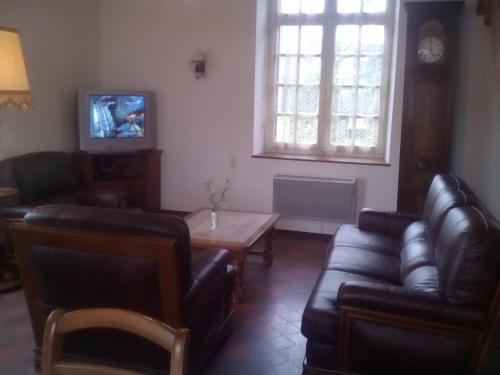 Posezení v ubytování Le Gîte de Réaumur