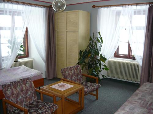 Posteľ alebo postele v izbe v ubytovaní Kotrba privat