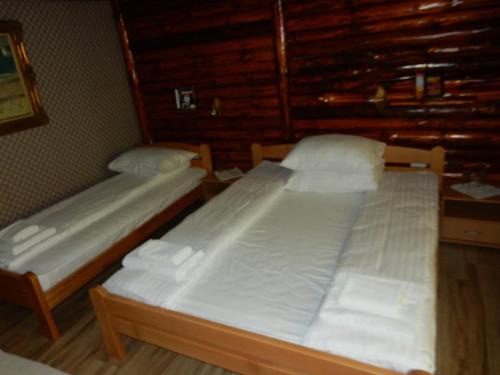 Katil atau katil-katil dalam bilik di Apartments Izvor Lisine