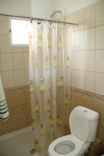 Koupelna v ubytování Hotel Italia
