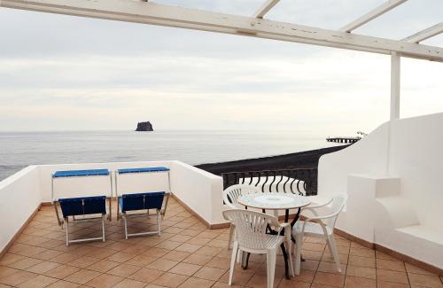 En balkon eller terrasse på La Sirenetta Park Hotel