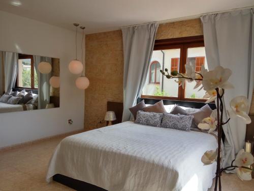 Postel nebo postele na pokoji v ubytování Dream House