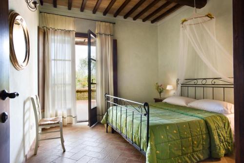 Кровать или кровати в номере Agriturismo L'Antica Fornace