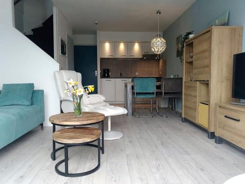 Nhà bếp/bếp nhỏ tại Zeebries in De Kaap 4 p