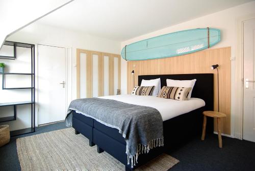 Postel nebo postele na pokoji v ubytování Hotel Zand