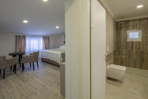 Koupelna v ubytování Villa Mandalinic