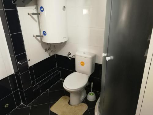 Vonios kambarys apgyvendinimo įstaigoje Apartment Misulino
