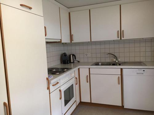 Küche/Küchenzeile in der Unterkunft Appartement Fernsicht Triesenberg