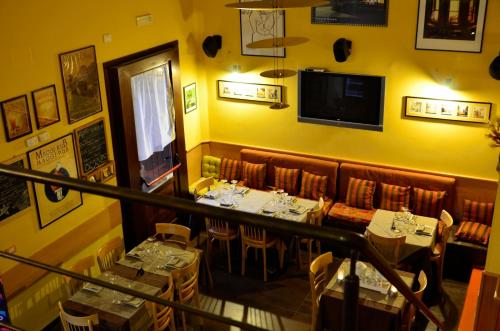 Гостиная зона в Manouche Affittacamere Osteria