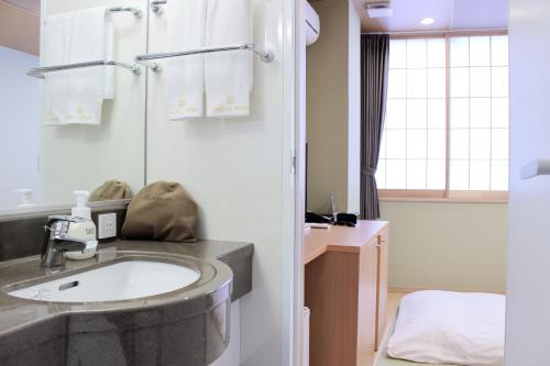 Koupelna v ubytování Nagomi Hotel Nippori