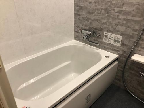 Koupelna v ubytování Hotel U