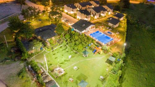 an aerial view of a house with a large yard at Sapanca Cayir Cimen Otel in Sapanca