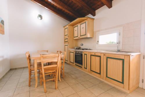 Kuchyň nebo kuchyňský kout v ubytování Sole d'Estate Agriresidence