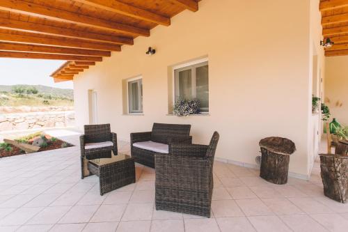 Balkón nebo terasa v ubytování Sole d'Estate Agriresidence