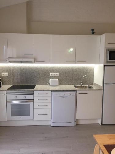 Η κουζίνα ή μικρή κουζίνα στο Apartamento Trempat