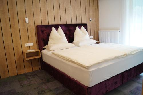 Posteľ alebo postele v izbe v ubytovaní Aparthotel Garni Schranz