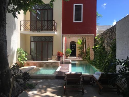 Swimmingpoolen hos eller tæt på Casa Italia Luxury Guest House - Adults Only
