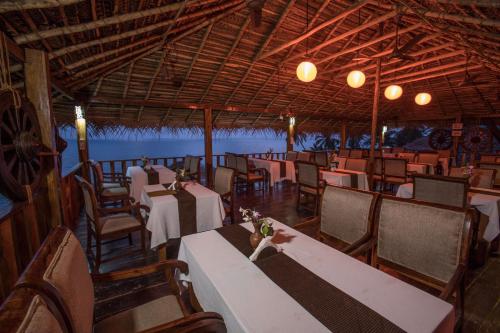 En restaurang eller annat matställe på The Cape Goa