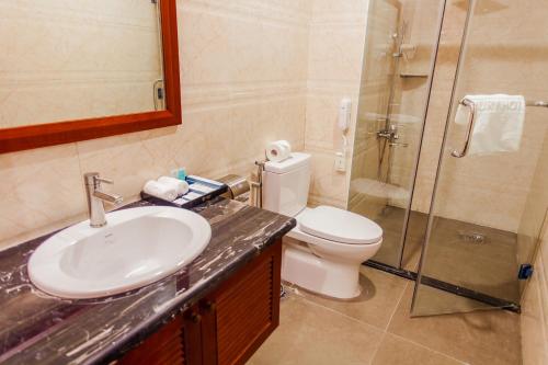 
Phòng tắm tại Tu Son Luxury Hotel
