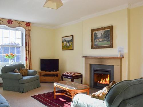 A seating area at Crag House 