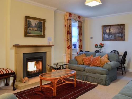 A seating area at Crag House 