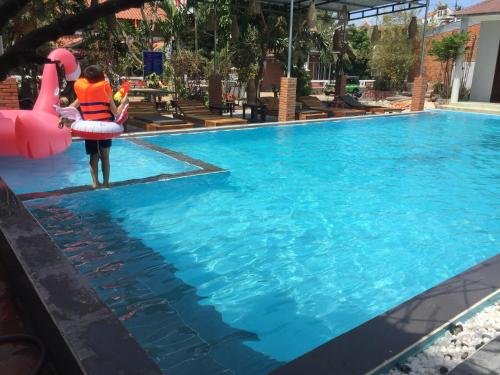 Song Huong Hotel Mui Neの敷地内または近くにあるプール