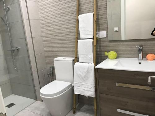 Koupelna v ubytování Ideal piso moderno