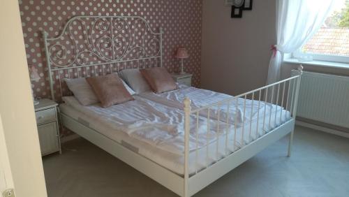 Letto o letti in una camera di Villa Harmónia