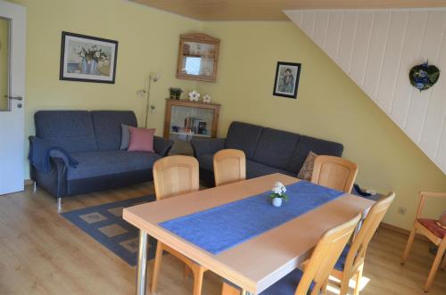 Posezení v ubytování Ferienwohnung Lenartz