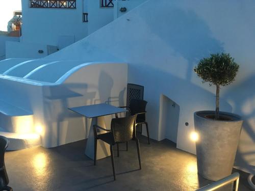 Posezení v ubytování Theodora Suites
