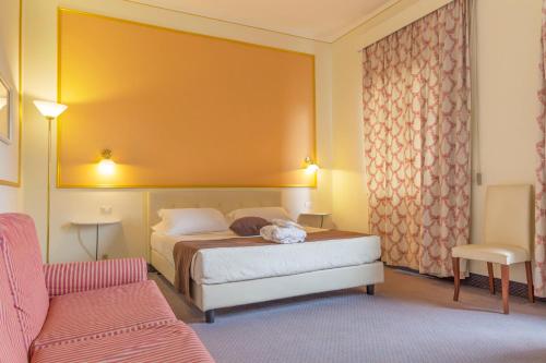 Hotel Ponte di Rialtoにあるベッド