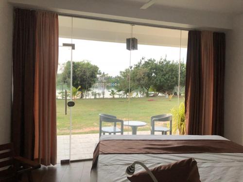 Postel nebo postele na pokoji v ubytování Ypsylon Resort Ostküste