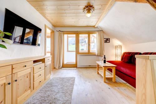 Μια τηλεόραση ή/και κέντρο ψυχαγωγίας στο Appartement Zentral de Luxe by A-Appartments