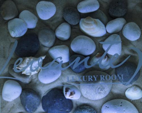 a group of shells on the floor with the word ocean at Levante Luxury Room in Giovinazzo