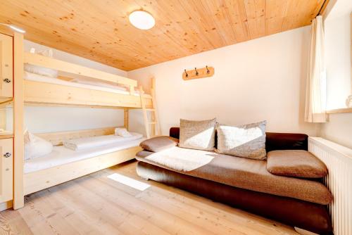 Posteľ alebo postele v izbe v ubytovaní Appartement Familiennest Zentral by A-Appartments