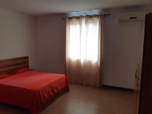 Postel nebo postele na pokoji v ubytování Riverside Appartment