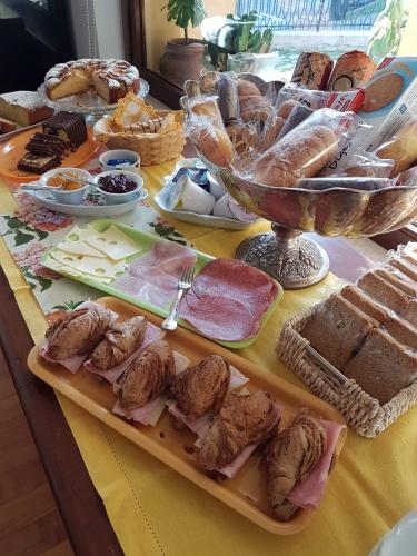 Mad på bed and breakfast-stedet eller i nærheden