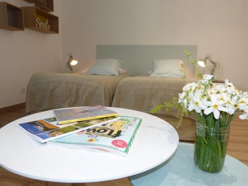 Postel nebo postele na pokoji v ubytování B&B Lily et Paul