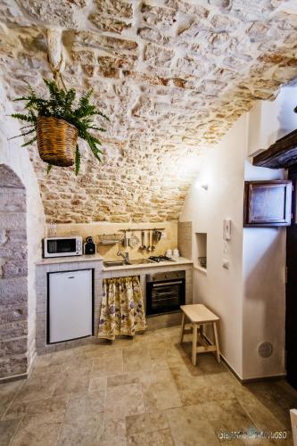 Una cocina o cocineta en Borgo Noci