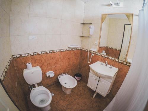 Koupelna v ubytování Cana Blaya Apart Hotel
