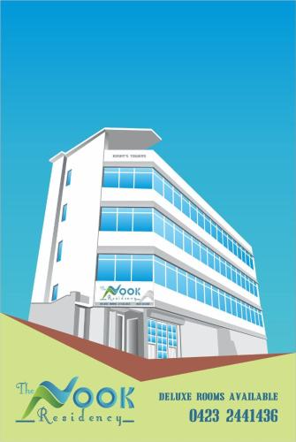 a rendering of the kod hotel at Nook Residency in Ooty