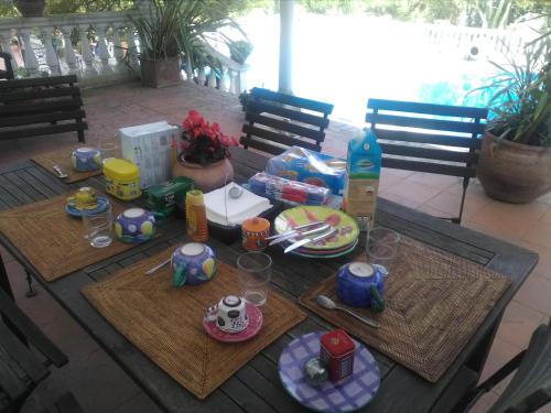 Jídlo v bed and breakfast nebo okolí