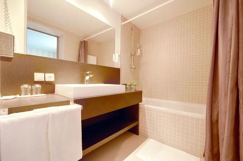 Koupelna v ubytování Hotel 't Putje